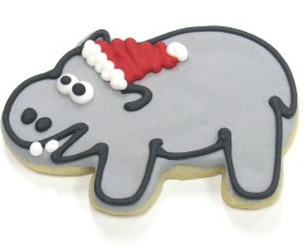 Christmas Hippo