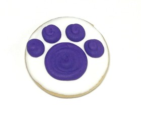 Pawprint on Circle