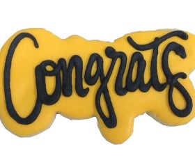 Congrats Word Cutout