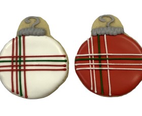 Plaid Ornament Assortment